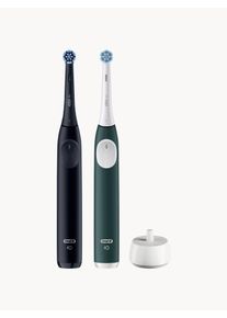 Oral-B Cepillos de dientes eléctricos Oral-B iO Series 2 con 2 cabezales de repuesto Negro An 17 x Al 24 cm