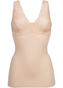 bonprix Mujer, Top moldeador de nivel medio, gris, 36