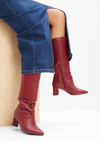 bonprix Mujer, Botas, rojo, 39
