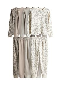 The Set, Piger, Nattøj 'Snuggle', Beige / Creme / Mokka, Størrelse 5 yrs