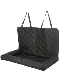 Trixie Autositz-Auflage doppelt, schwarz, 95x10x50cm