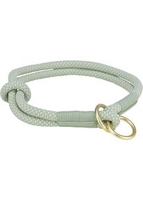 Trixie Soft Rope Zug-Stopp-Halsband, salbei/mint, L&ndash;XL, 55cm/&oslash;13mm