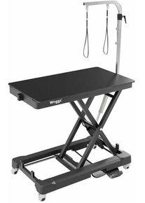 Waggz Roll-Light Trimmtisch, elektrisch, 102x66x32-101,5cm, schwarz