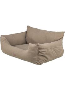Trixie Autositz doppelt, taupe, 80x60x35cm