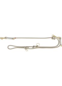 Trixie Soft Rope V-Leine, grau/hellgrau, M&ndash;L, 2m/&oslash;10mm