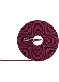 Trixie Trigger Snap Hook Schleppleine, rund, sangria, S&ndash;M, 20m/&oslash;6mm