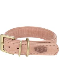 Trixie Pure Halsband, Leder, XS&ndash;S, 27&ndash;34cm/25mm, rosa