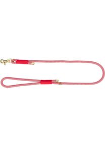 Trixie Soft Rope Leine, rot/creme, XS&ndash;S, 1,2m/&oslash;6mm