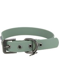 Trixie CityStyle Halsband, extra breit, PVC, salbei, M–L, 40-47cm/25mm