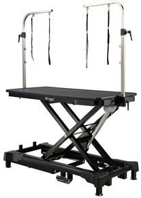 Waggz Step-Low Trimmtisch, 127x66x29-107cm, schwarz