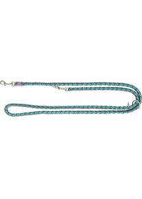 Trixie Cavo V-Leine, aqua/grafit, L&ndash;XL, 2m/&oslash;18mm
