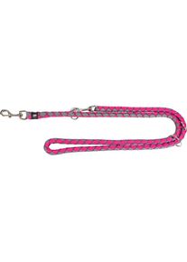 Trixie Cavo V-Leine, fuchsia/grafit, L–XL, 2m/ø18mm