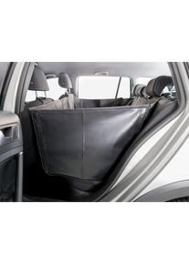 Trixie Auto-Schondecke mit Seitenteilen teilbar, schwarz, 1,5x1,35m