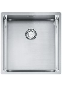 Franke, Sp&uuml;lbecken, 3D-Sp&uuml;le Box BXX 210/110-40 Edelstahl mit Druckknopf (Einbausp&uuml;le, 45 cm, 44 cm)
