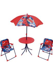 Arditex, Kinderstuhl + Kindertisch, Outdoor Camping Set Spider-Man (Kindersitzgruppe)