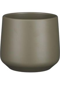 Mica, Blumentopf, Flowerpot Amber 1097324, ceramics, Ø 15.5 cm, green