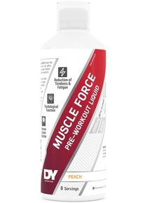 DY Nutrition Muscle Force Pre-Workout Liquid, 500 ml Flasche, Orange