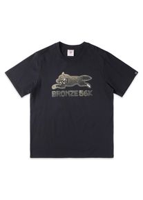 Bronze 56k x Icecream Wunning Dog T-Shirt black men XL