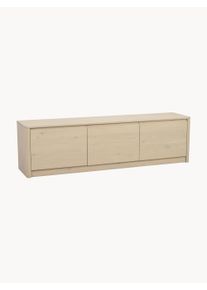 Rowico Home Aparador bajo de madera Melstone Blanco An 180 x Al 50 cm
