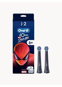 Oral-B Komplet końcówek do szczoteczki iO Kids Marvel Spiderman, 2 elem. Czarny S 2 x W 6 cm