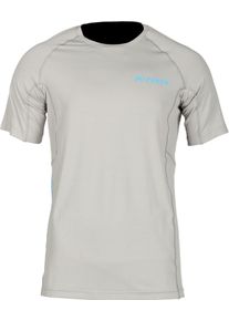 Klim Aggressor -1.0, functioneel shirt korte mouwen , kleur: lichtgrijs , maat: L