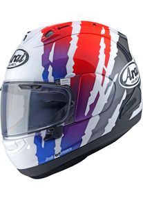 Arai RX-7V Evo Blade, full face helmet , color: White/Red/Blue/Black , size: L