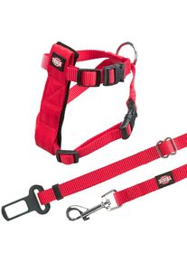 Trixie Auto-Katzengeschirr, 20&ndash;50cm/15mm, rot