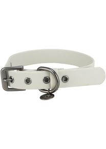 Trixie CityStyle Halsband, extra breit, PVC, hellgrau, M, 35-42cm/20mm