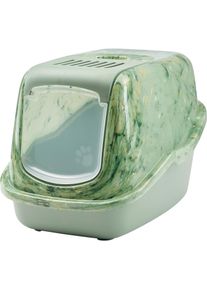 Savic Nestor Marble - marmor amazon grøn-botanisk grøn, Katzenklo