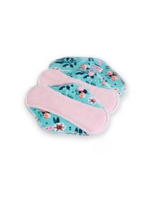 Petit Lulu Slipeinlagen & Stoffbinden CLASSIC - 3 Stk. - M (Normalbinde) Ladybirds in the Meadow