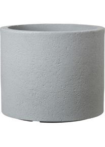 Scheurich, Blumentopf, Flowerpot Stony Grey 64205, plastic, Ø 29 cm, grey