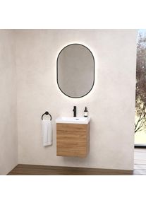 Villeroy & Boch Villeroy & Boch Embrace Meuble avec lave-mains et miroir, 4306FFR1+B90800RH+A4716000,