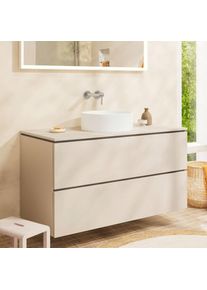 Hansgrohe LivaFine Meuble avec vasque l: 118 P: 55 cm, 2 tiroirs, 60164450+54394780+54277780,