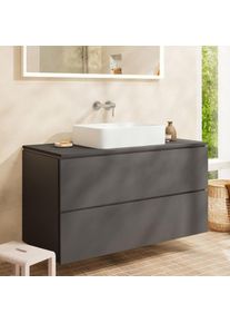 Hansgrohe LivaFine Meuble avec vasque l: 118 P: 55 cm, 2 tiroirs, 60168450+54394760+54277760,