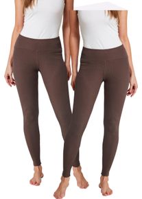 w&auml;schepur Damska Leg&iacute;ny, vzadu vy&scaron;&scaron;&iacute; strih čokol&aacute;dov&aacute; veľkosť 52/54