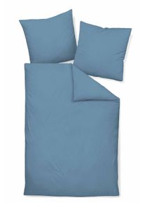 Janine Bettbezug »Bettwäsche Piano 1er Pack« in blau, Größe B/L: 135 cm x 200 cm