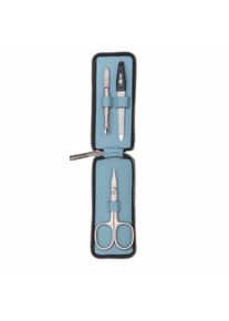 ERBE® Erbe Damen Maniküre-Etui »Maniküre Set Reißverschluss-Etui LONGO«, Größe B/H/T: 50 mm x 115 mm x 1,6 mm 3 tlg.