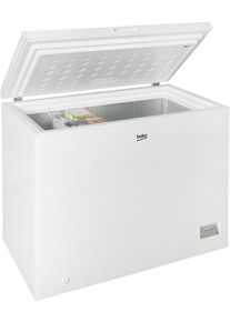 Beko Gefriertruhe »CF200CWN« 84,5 cm hoch 102,6 cm breit Dank des Abtausystems von MinFrost wird die Eisbildung reduziert in silberfarben, Größe...