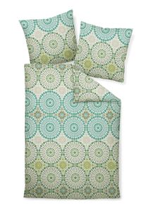 Janine Bettbezug »Bettwäsche DAVOS 1er Pack« in bunt, Größe B/L: 155 cm x 220 cm