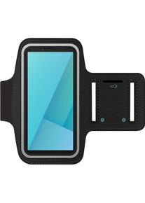 SmartFitness Handy Sport Armband, Smartphone Sportarmband, Schwarz