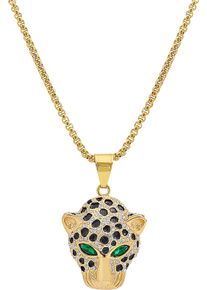 Damen Anh&auml;nger mit Kette goldfarben Gr&ouml;&szlig;e 0