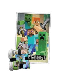 Lyo, Decke, FRANCE Minecraft Sherpa Blanket (152 x 127 cm)
