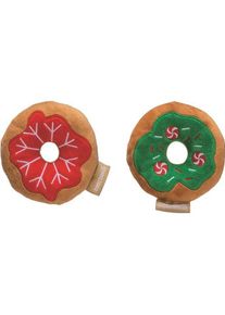 Beeztees Weihnachten Donuts (Plüschspielzeug Hund), Hundespielzeug