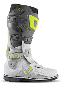 Gaerne SG-22, boots , color: Dark Grey/White/Grey , size: 43 EU