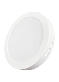 Luxula, Wandleuchte + Deckenleuchte, LED-Deckenleuchte, 18W, EEK: F, 1800lm, CCT, IP44, rund, weiss (1800 lm)