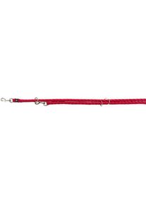 Trixie Cavo V-Leine, rot, S&ndash;M, 2m/&oslash;12mm
