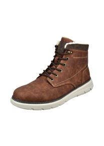 Bugatti Botas com atacadores em castanho Tamanho 42 Simples
