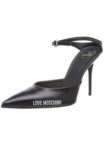 Love Moschino, Damen, Sneakers, Neue Damenschuhe für Frühling und Sommer 2023, Schwarz, (40)