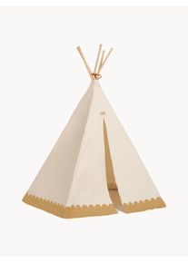 nobodinoz Tipi infantil de algodón Vibes Blanco Algodón An 120 x Al 150 cm