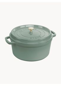 Staub Cocotte redonda de hierro fundido La Cocotte Verde Metal Ø 28 x Al 18 cm